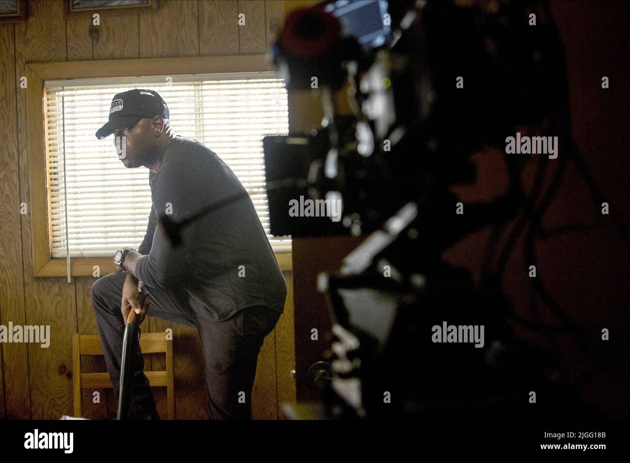 ANTOINE FUQUA, L'ÉGALISATEUR, 2014 Banque D'Images