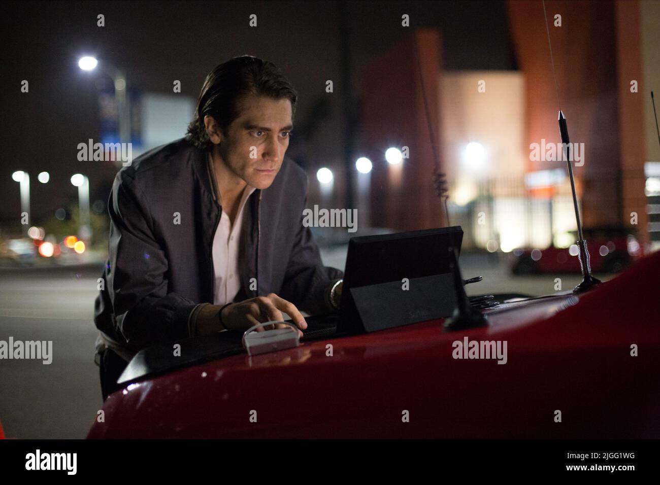 JAKE GYLLENHAAL, NIGHTCRAWLER, 2014 Banque D'Images