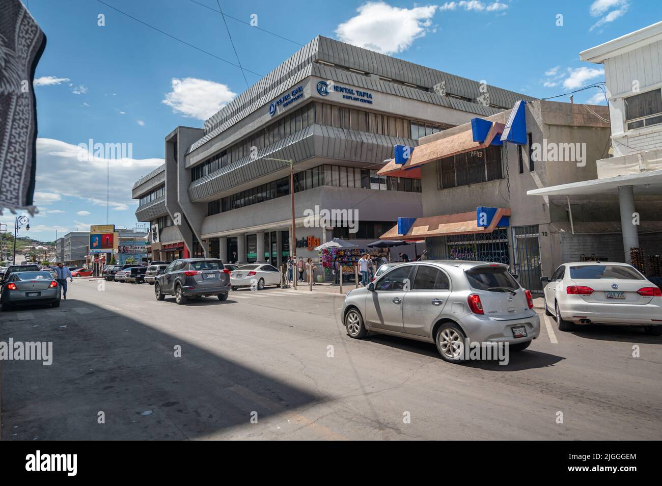 Cabinet de dentiste au Mexique. Beaucoup d'Américains visitent pour des soins dentaires bon marché. Banque D'Images