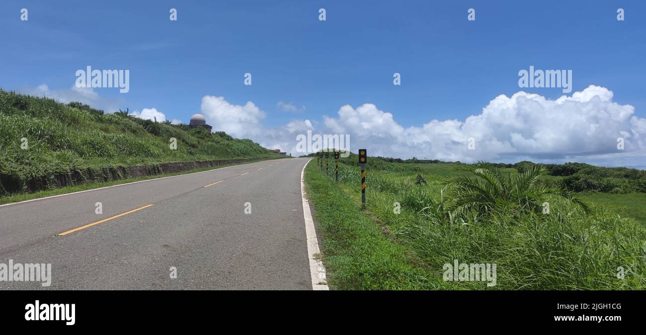 Canton de Peony, Comté de Pingtung - 9 juillet 2022 : Kenting, Xuhai magnifique paysage dans le sud de Taiwan, Xuhai, Kending, Comté de Pingtung Banque D'Images