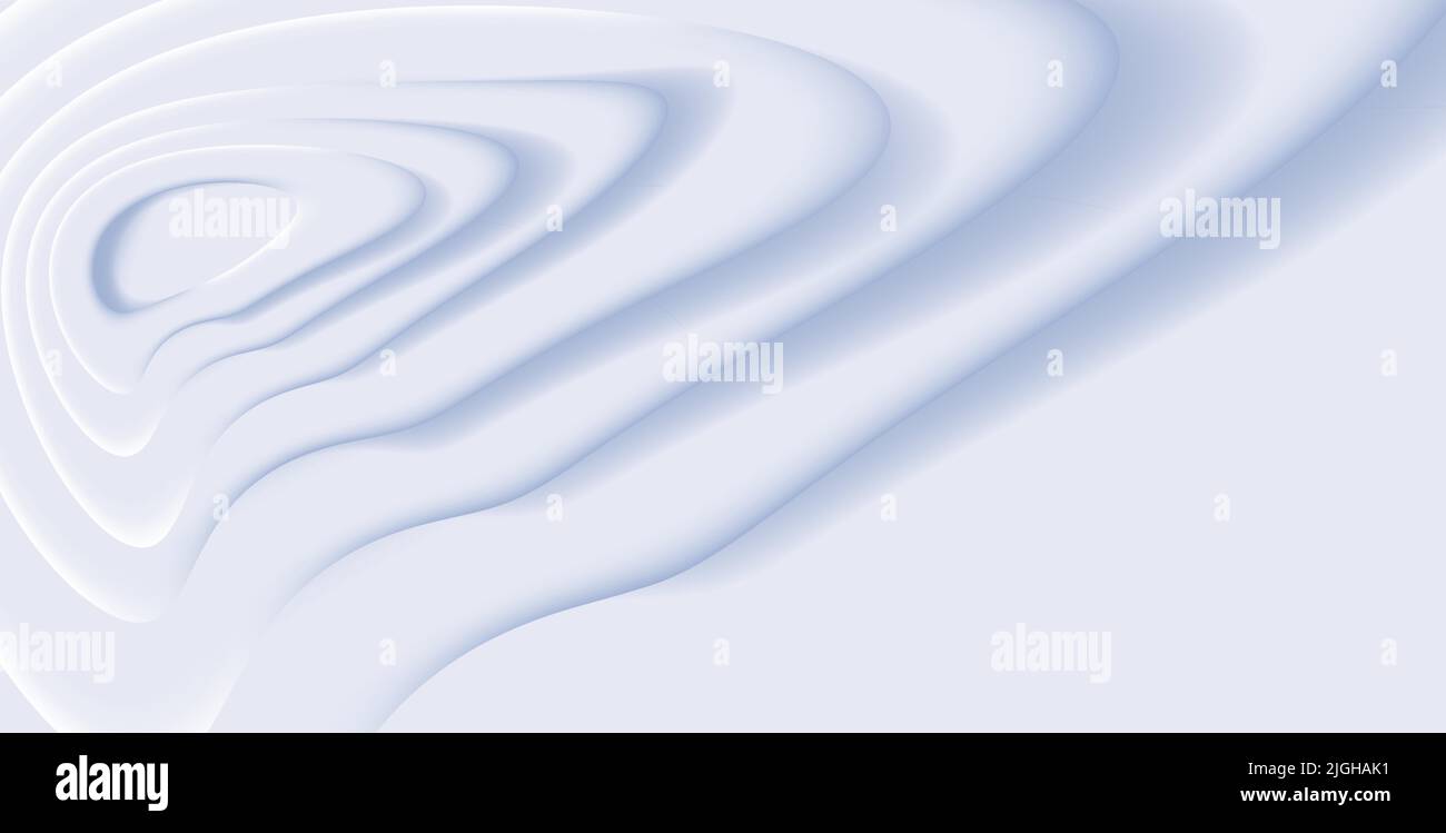 Arrière-plan web abstrait avec 3D formes fluides circulant dans l'espace dimensionnel Illustration de Vecteur