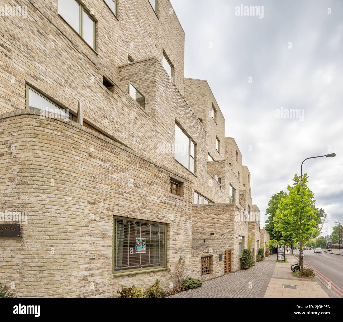 Londres, Angleterre, Royaume-Uni - Peckham Road Housing par Peter Barber Architects Banque D'Images