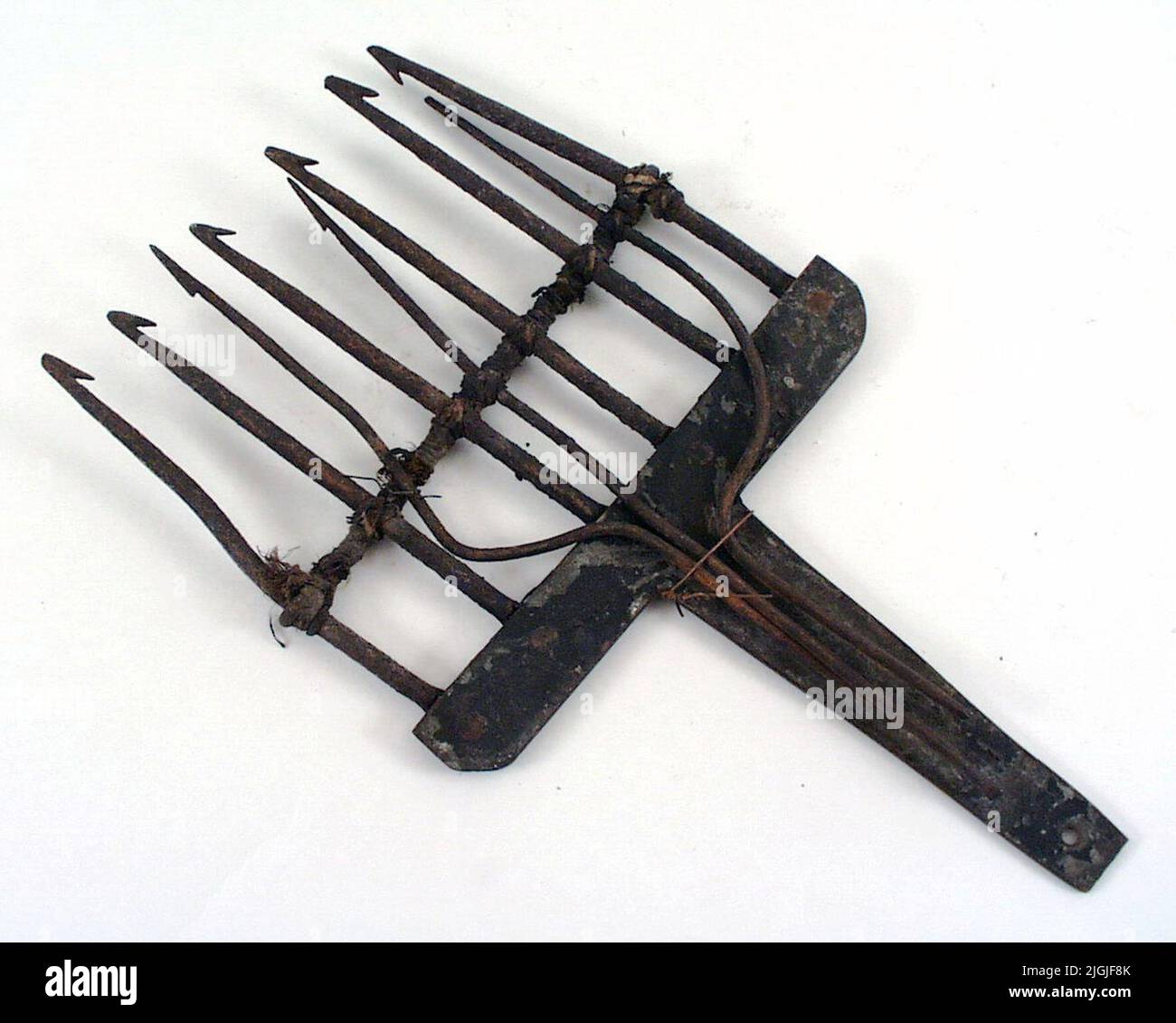 Ljurer feux de travail. Trouvé en janvier 1936 lors de la démolition de la cabine "Singals" à côté de Lilla Holm, Karlskrona. Acquis du constructeur Svensson. Banque D'Images