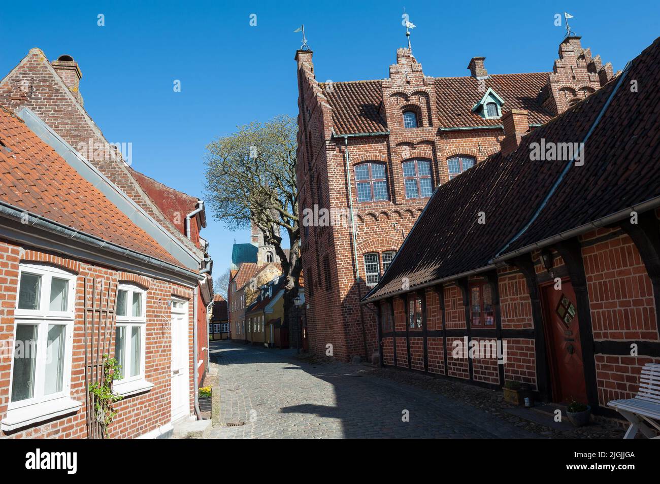 Ribe, municipalité d'Esbjerg, région du sud du Danemark, Danemark Banque D'Images