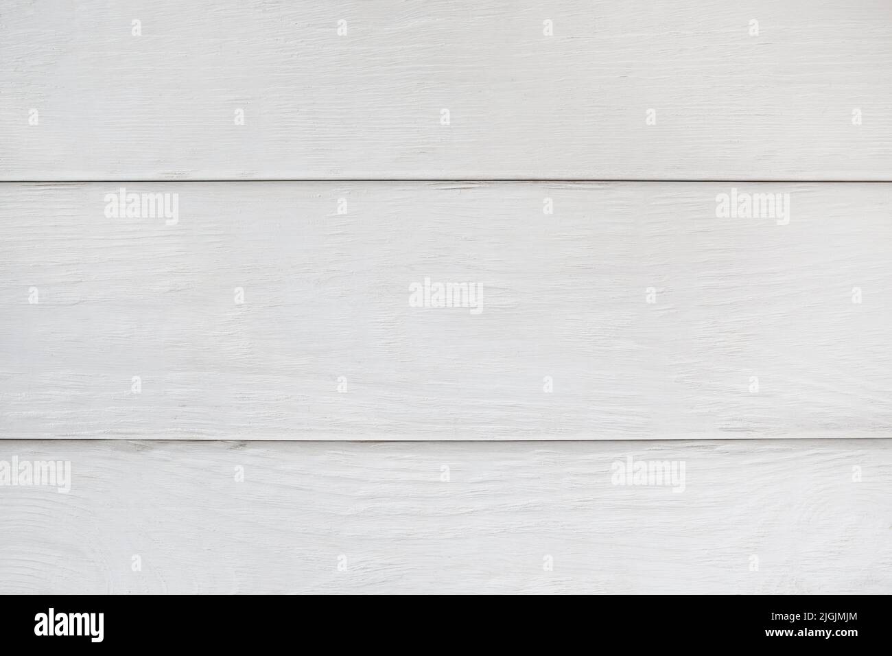 Fond de planches en bois blanc, espace libre Banque D'Images