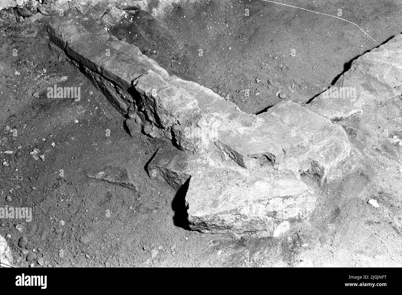 Grav détail de la tombe en maçonnerie dans le chœur de l'église de Carl Gustaf à Karlshamn. Banque D'Images