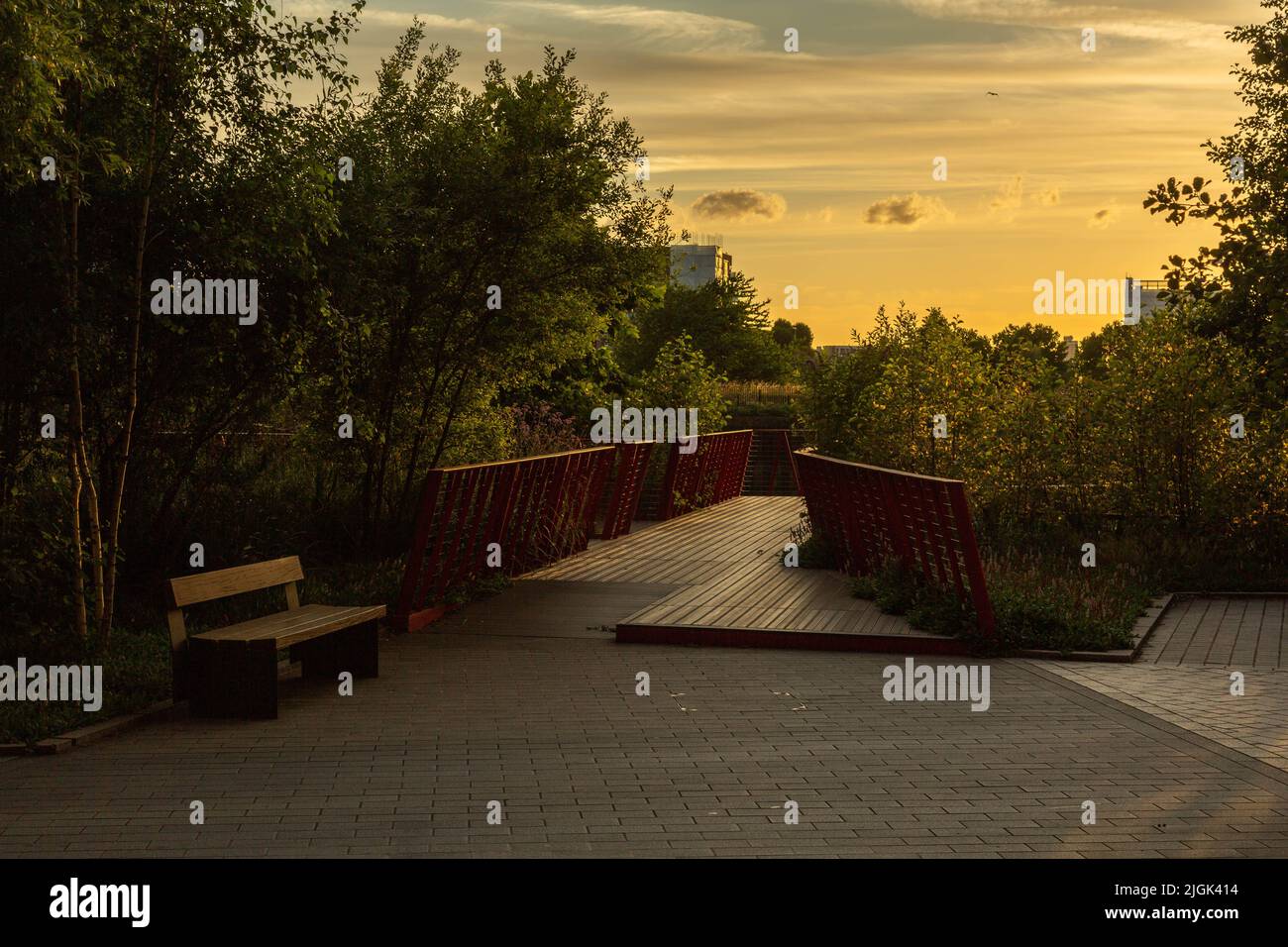 Péninsule de Leamouth - Canning Town Banque D'Images