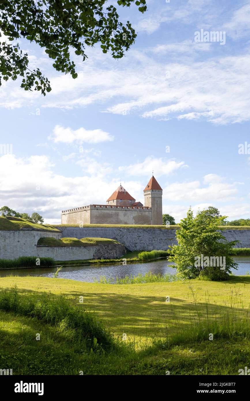 Château de Kuressaare, Estonie, un château médiéval de 14th siècles , devenu un musée et une attraction touristique, Kuressaare, île Saarema Estonie Europe Banque D'Images