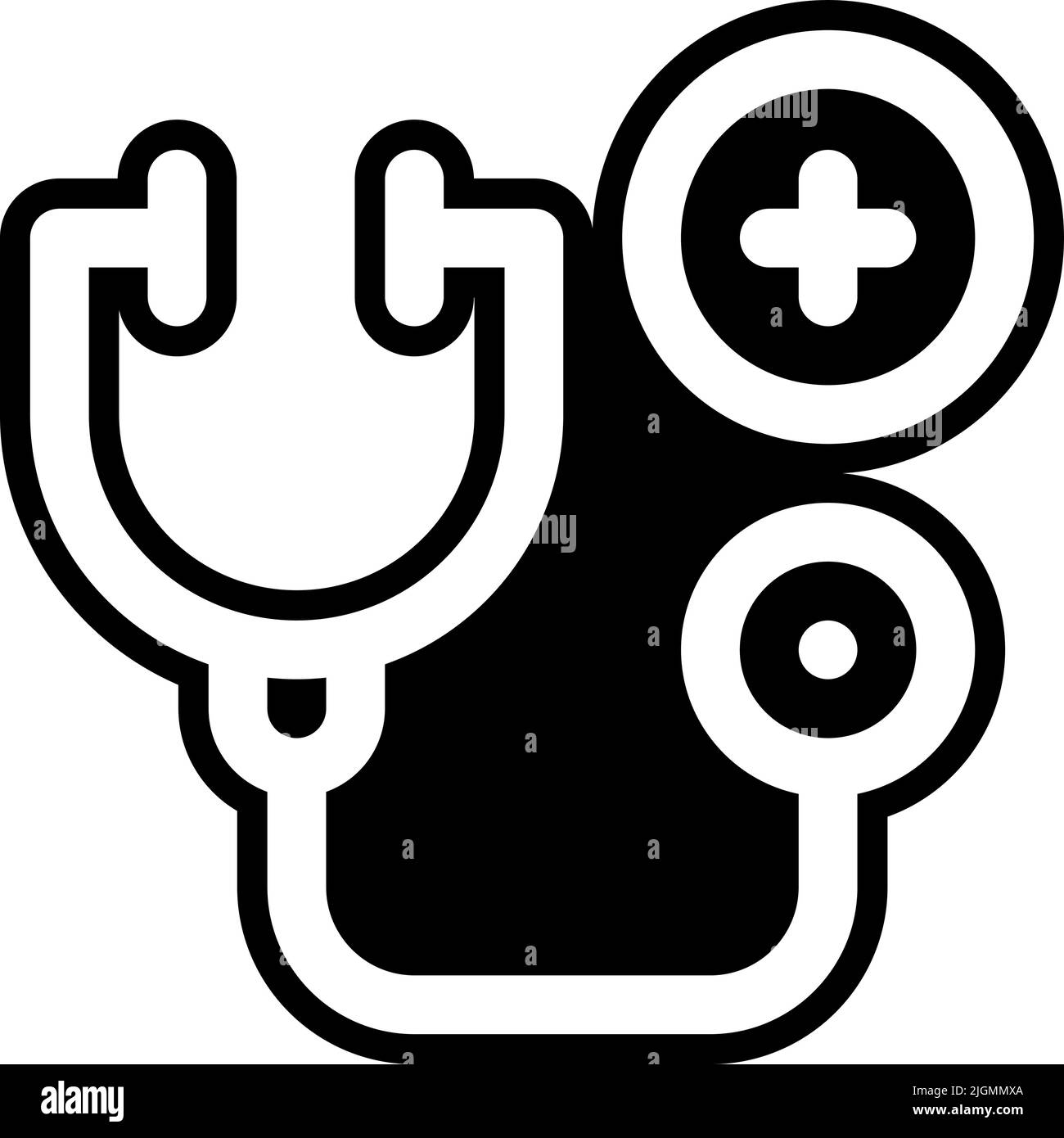 Stéthoscope de maternité icône . Illustration de Vecteur