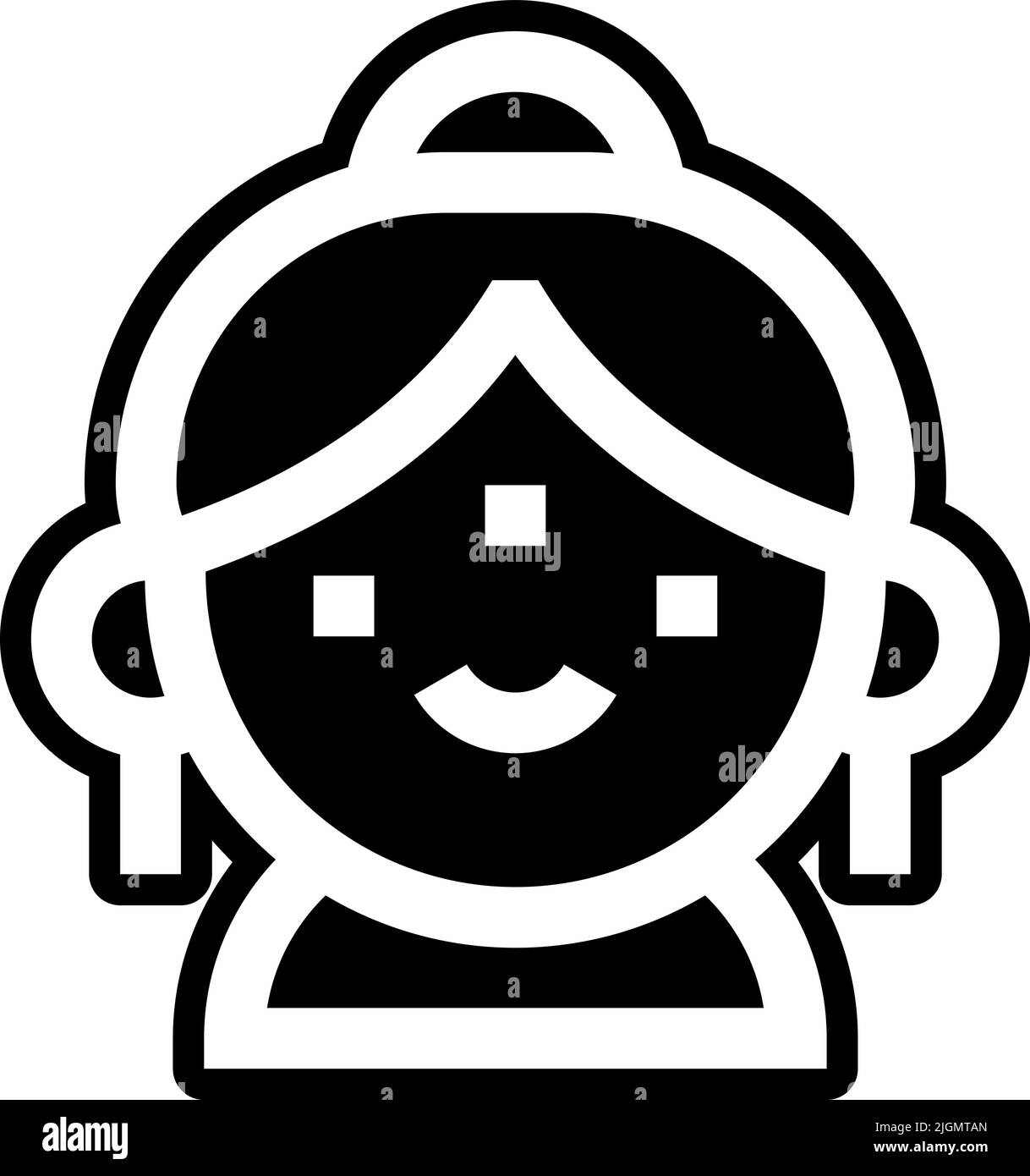 Icône superhéros . Illustration de Vecteur