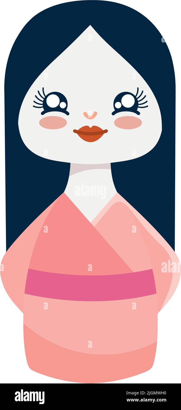 motif geisha japonais Illustration de Vecteur