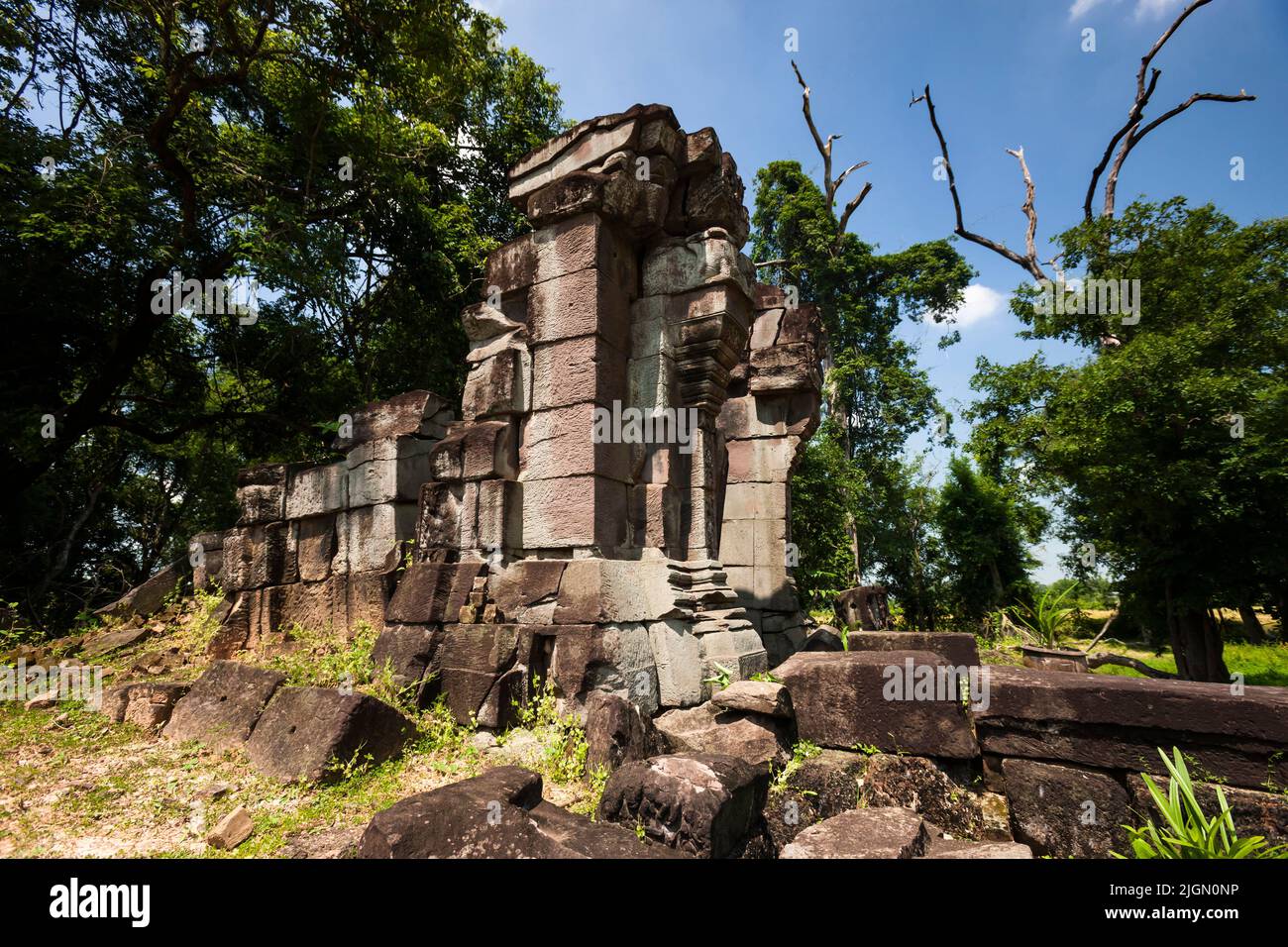 Prasat Taleng(Prasat Ta Leng) , Prasat Lumphuk, si Saket(si sa Ket), ISAN(Isaan),Thaïlande, Asie du Sud-est, Asie Banque D'Images