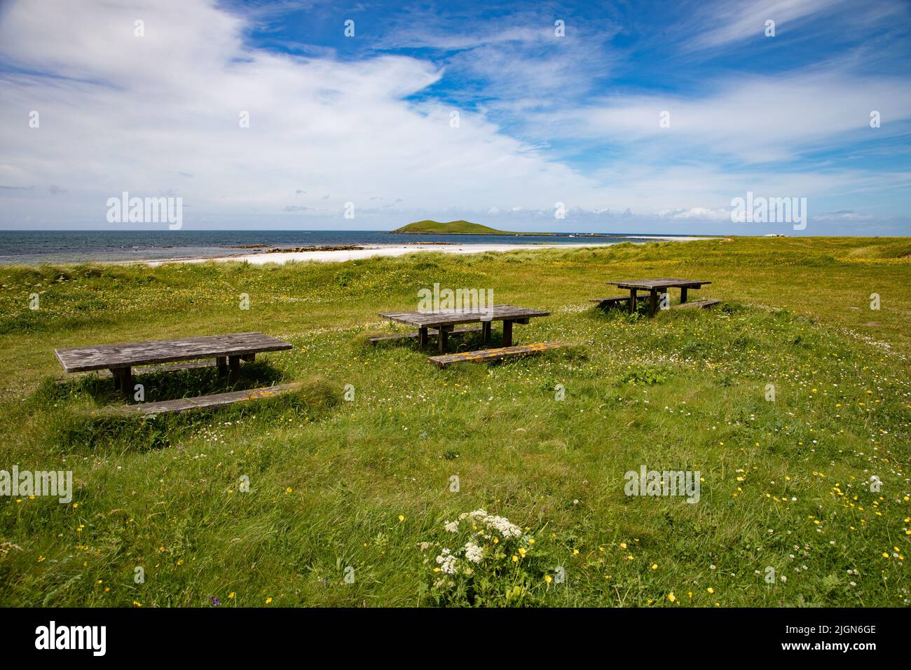 Sud Uist (Uibhist a Deas) Banque D'Images