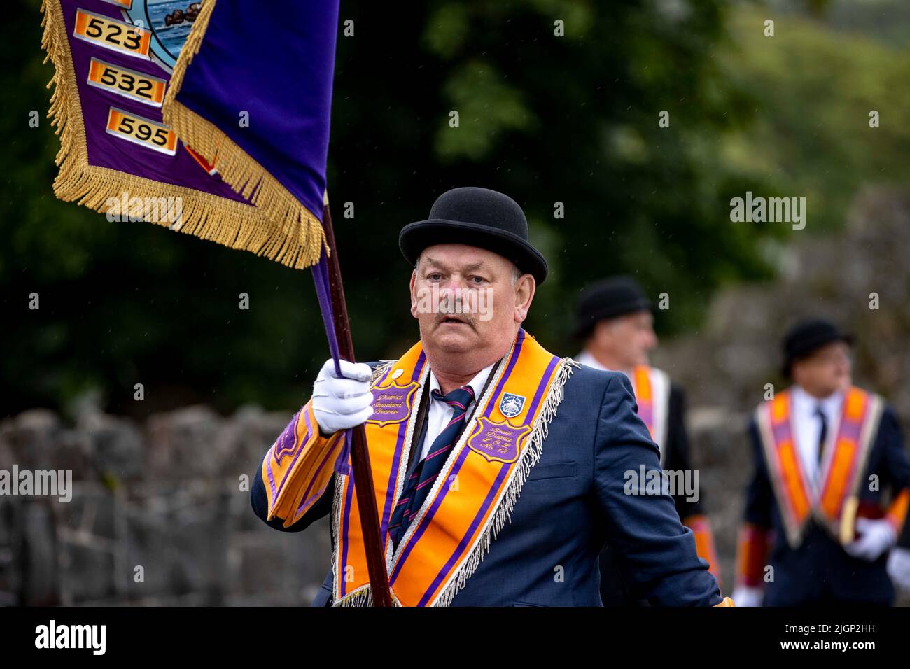 Glenarm, Co Antrim, Irlande du Nord. 12th juillet 2022. 12/07/22 Glenarm, Irlande du Nord. The Braid, 12 juillet manifestation à Glenarm, Co Antrim.pic Steven McAuley/McAuley Multimedia Credit: McAuley Multimedia Ltd/Alay Live News Credit: McAuley Multimedia Ltd/Alay Live News Banque D'Images