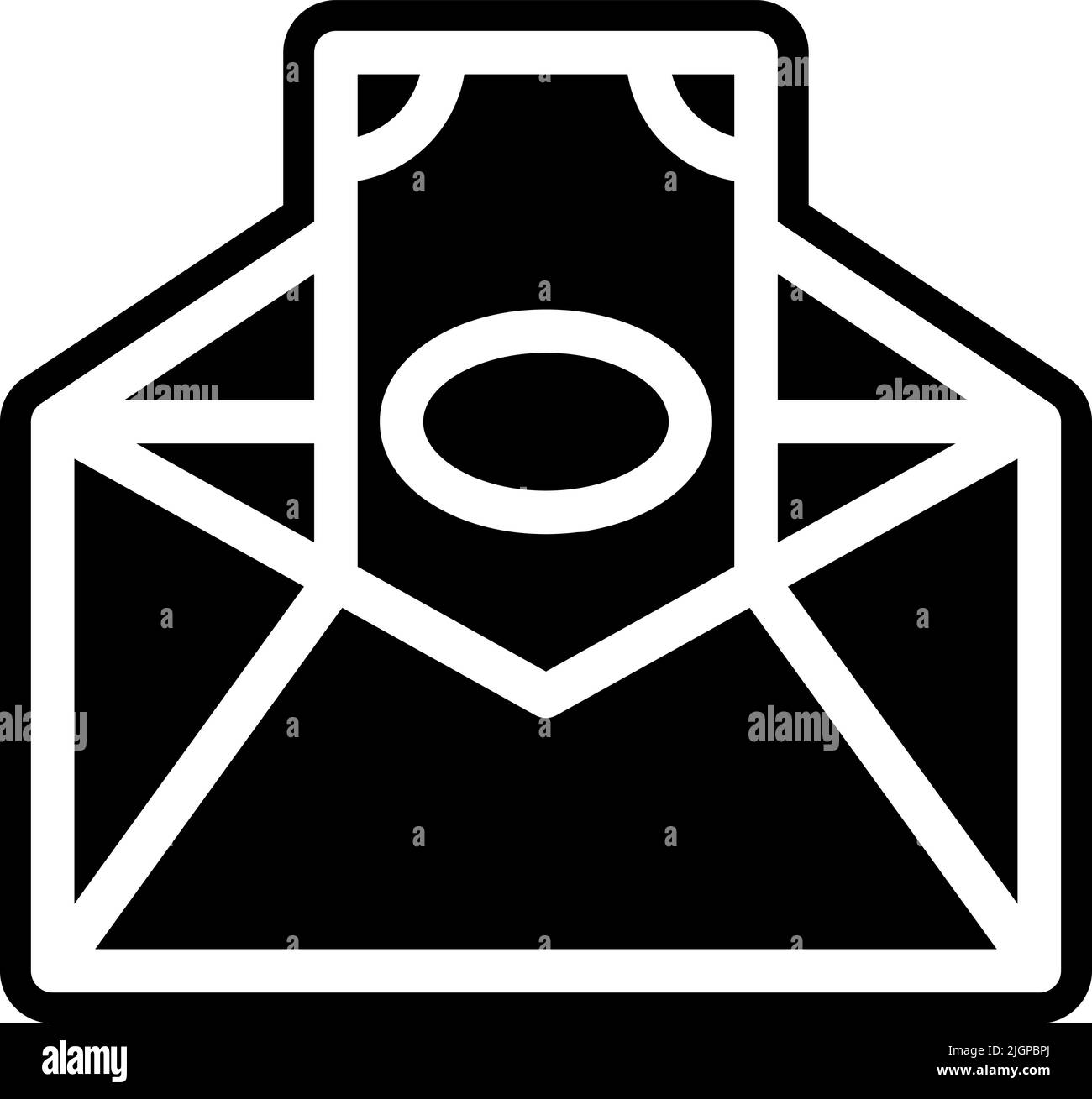 Corruption icône pot-de-vin . Illustration de Vecteur