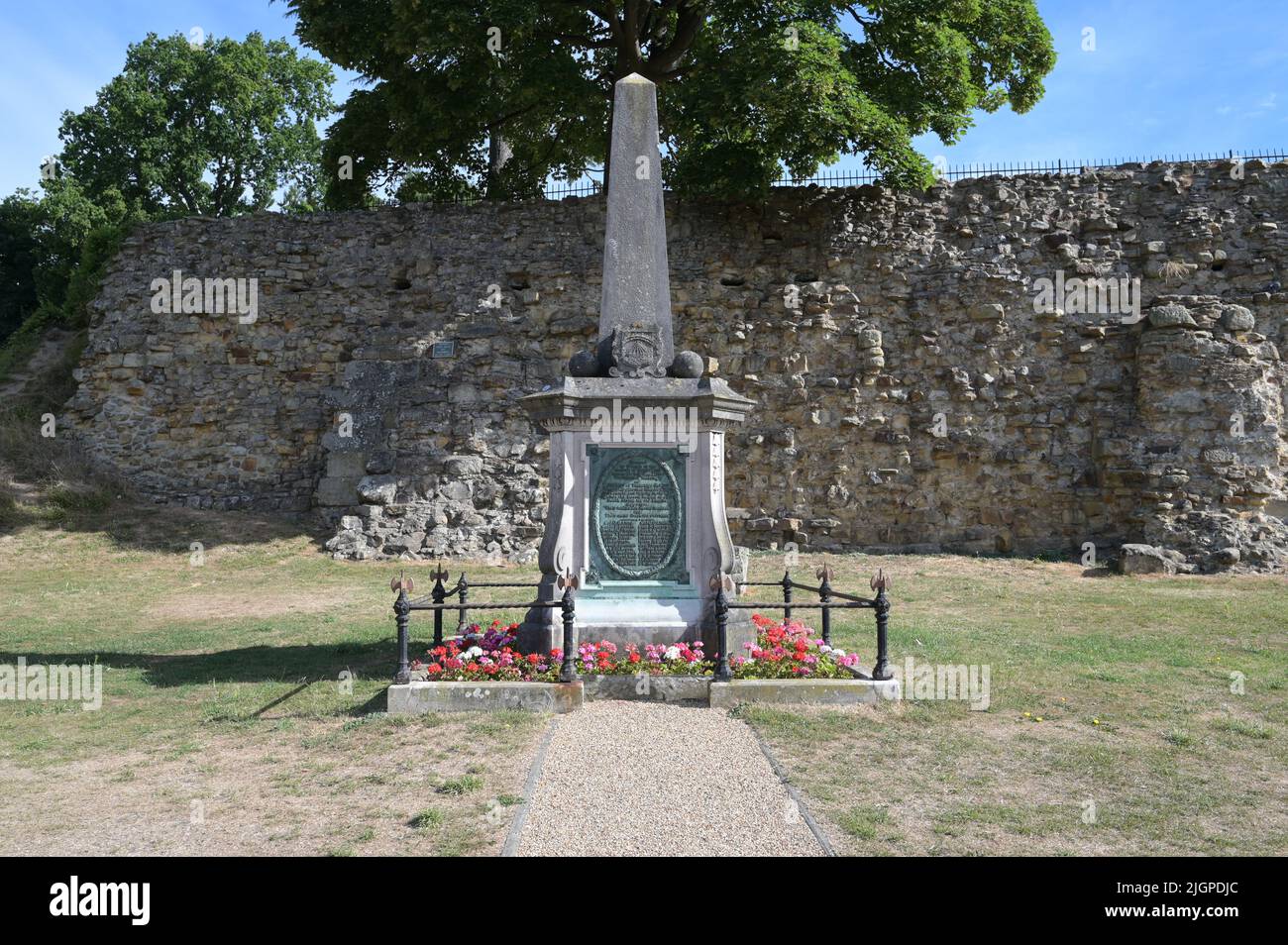 Boer mémorial de guerre aux vieux garçons de l'école Tonbridge qui ont donné leur vie pour l'empire britannique. Banque D'Images