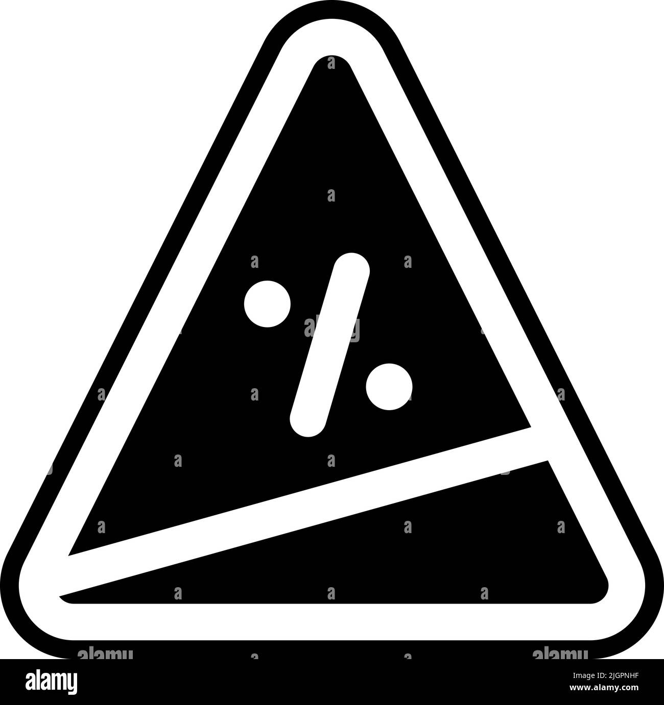 Panneaux de signalisation icône montée . Illustration de Vecteur