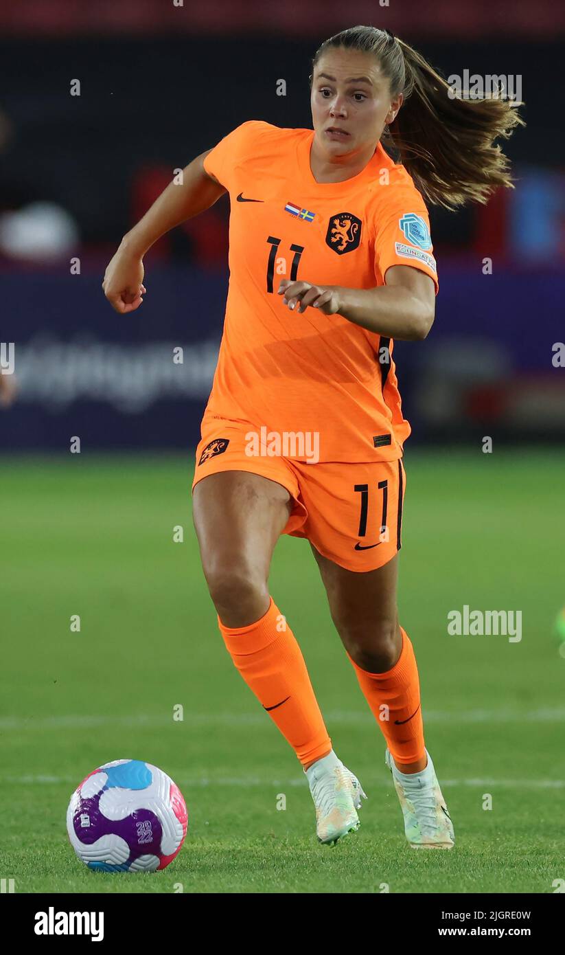 Sheffield, Angleterre, le 9th juillet 2022. Comme Martens des pays-Bas lors du championnat européen des femmes de l'UEFA 2022 à Bramall Lane, Sheffield. Le crédit photo devrait se lire: Jonathan Moscrop / Sportimage Banque D'Images