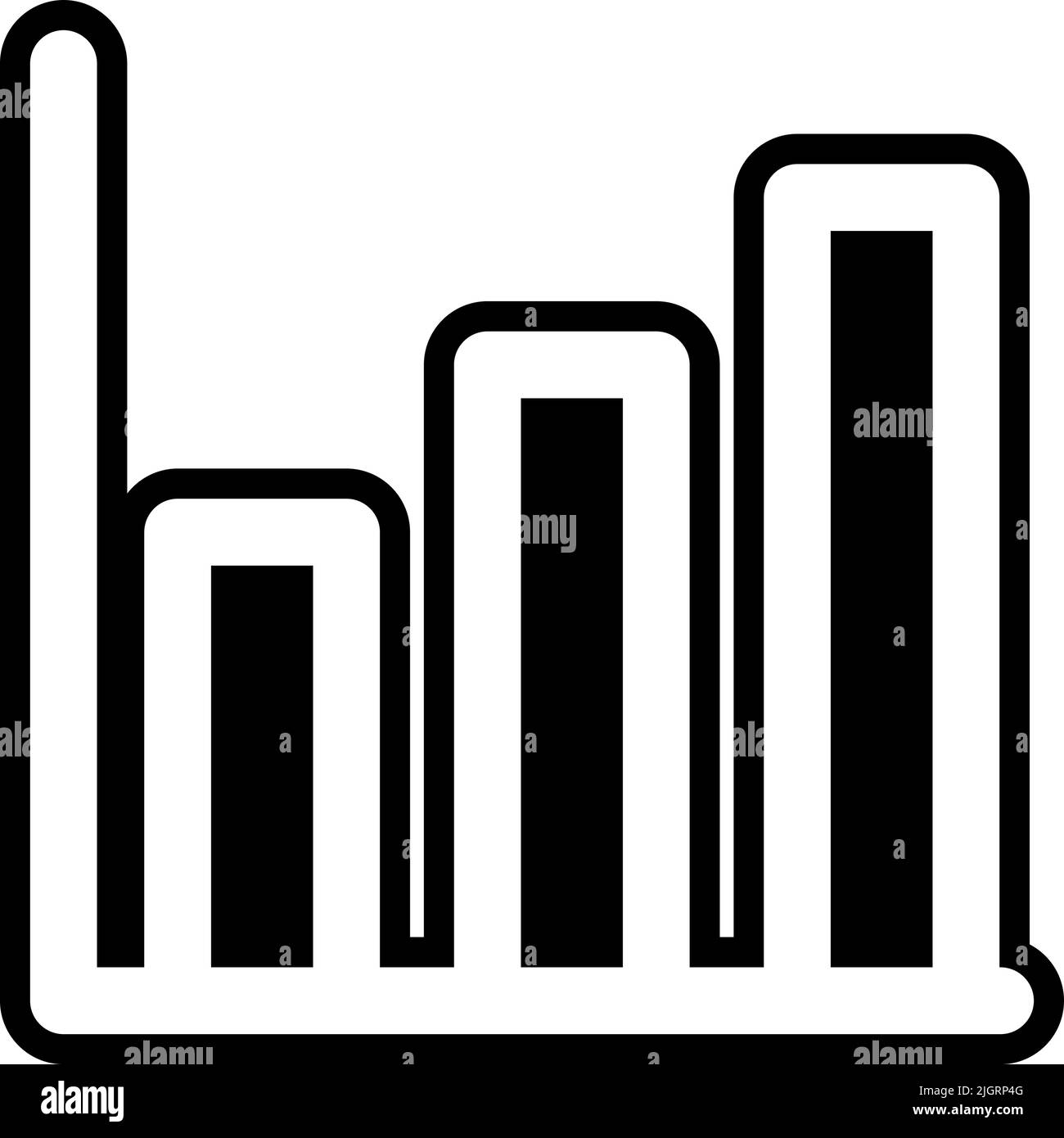 Icône graphique . Illustration de Vecteur