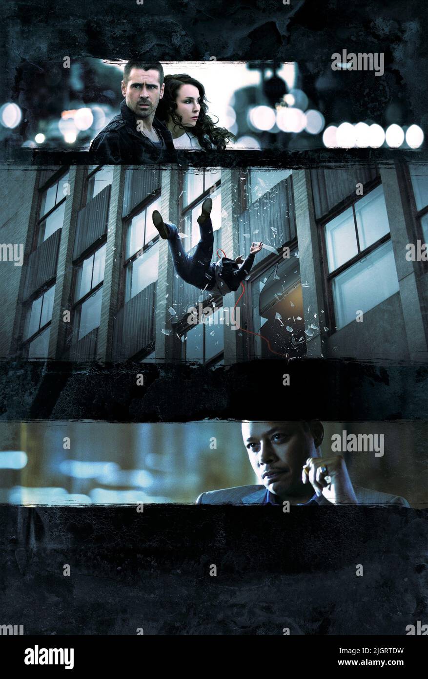COLIN Farrell, Daniel Gélin, TERRENCE HOWARD POSTER, DEAD MAN DOWN, 2013 Banque D'Images