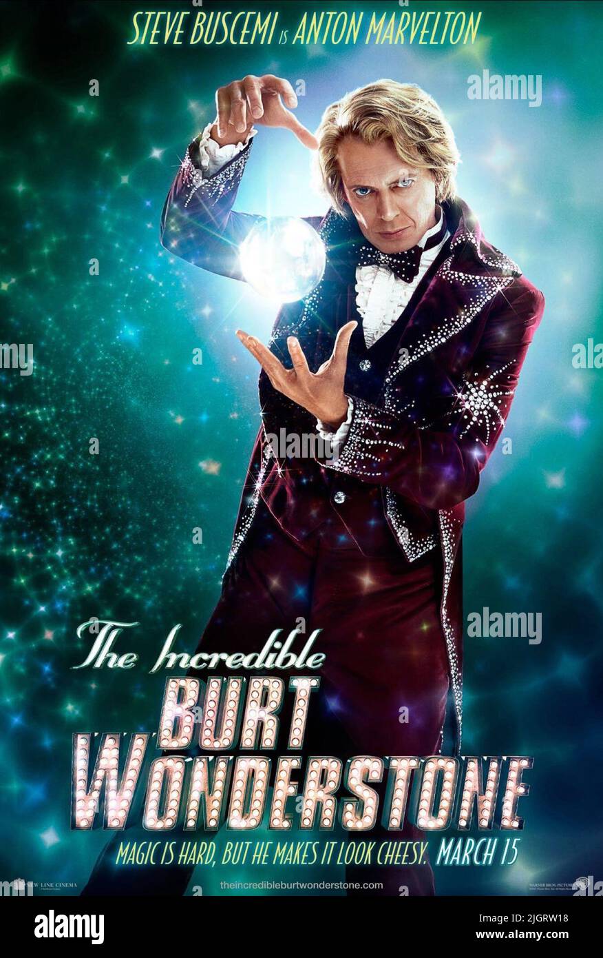 STEVE BUSCEMI AFFICHE, THE INCREDIBLE BURT WONDERSTONE, 2013 Banque D'Images
