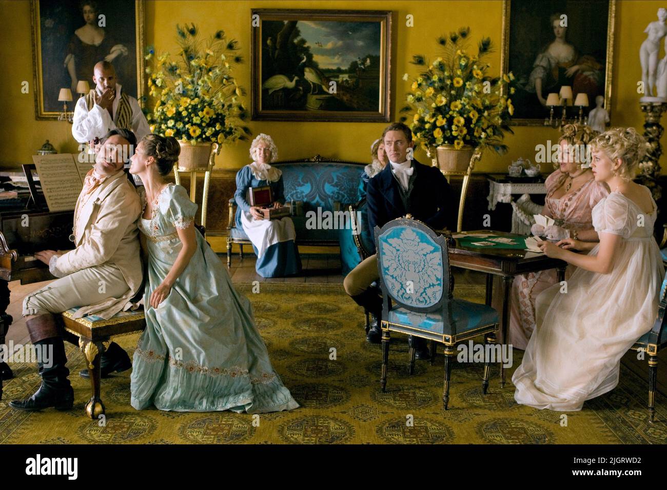 JAMES CALLIS, RICKY WHITTLE, KERI RUSSELL, JJ FEILD, JENNIFER COOLIDGE, roi de Géorgie, AUSTENLAND, 2013 Banque D'Images