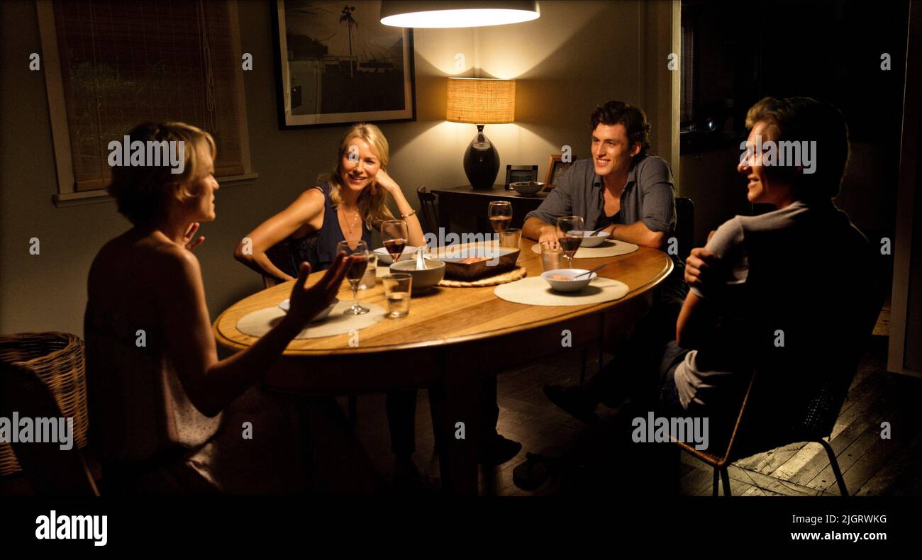 ROBIN WRIGHT, Naomi Watts, JAMES FRECHEVILLE, XAVIER SAMUEL, adorent, 2013 Banque D'Images