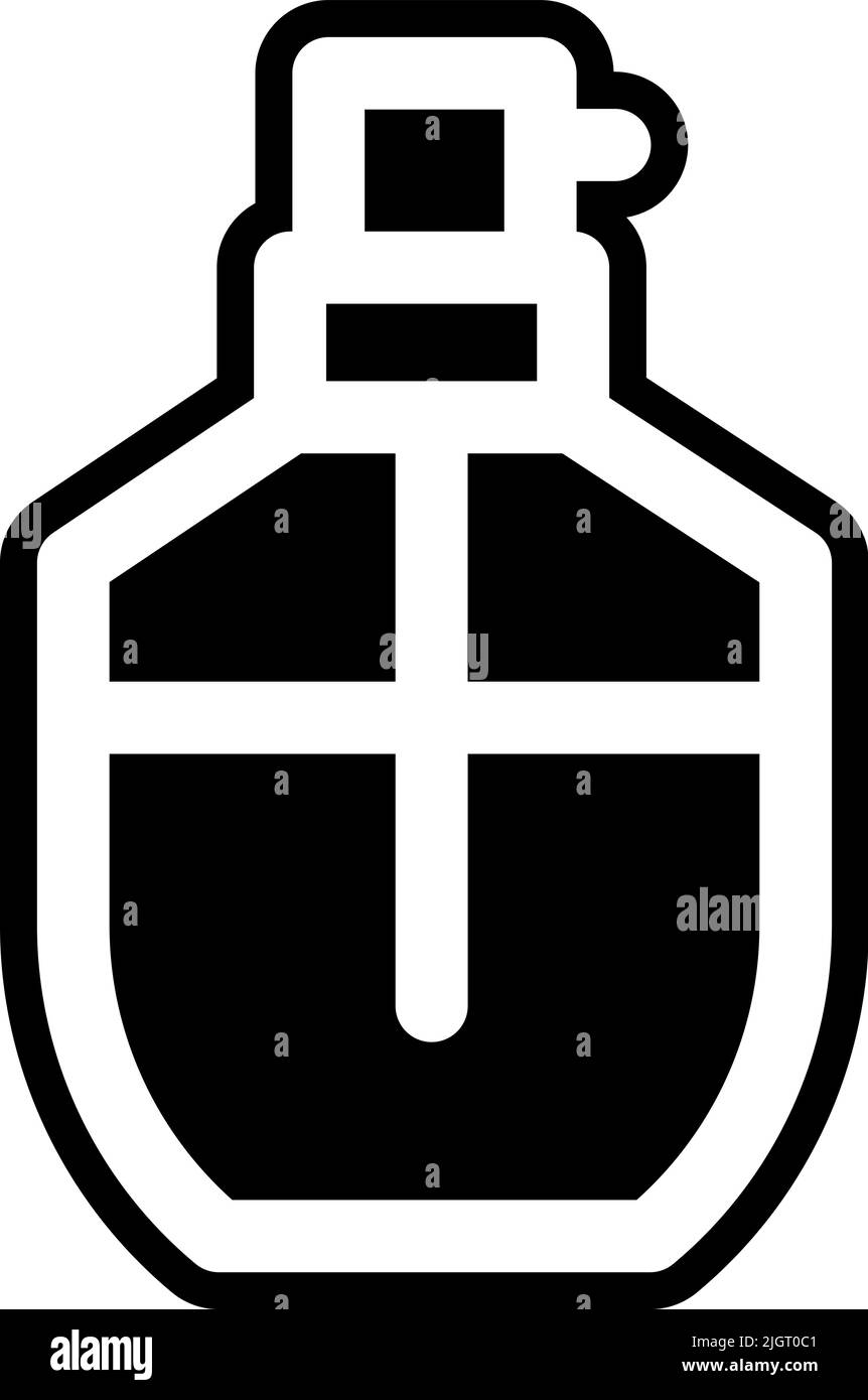 Salon de coiffure et salon de coiffure parfum icône . Illustration de Vecteur