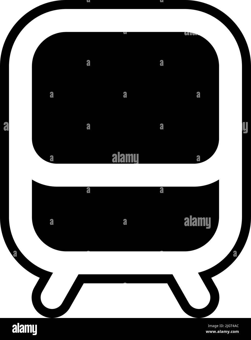Icône de train de shopping en ligne . Illustration de Vecteur
