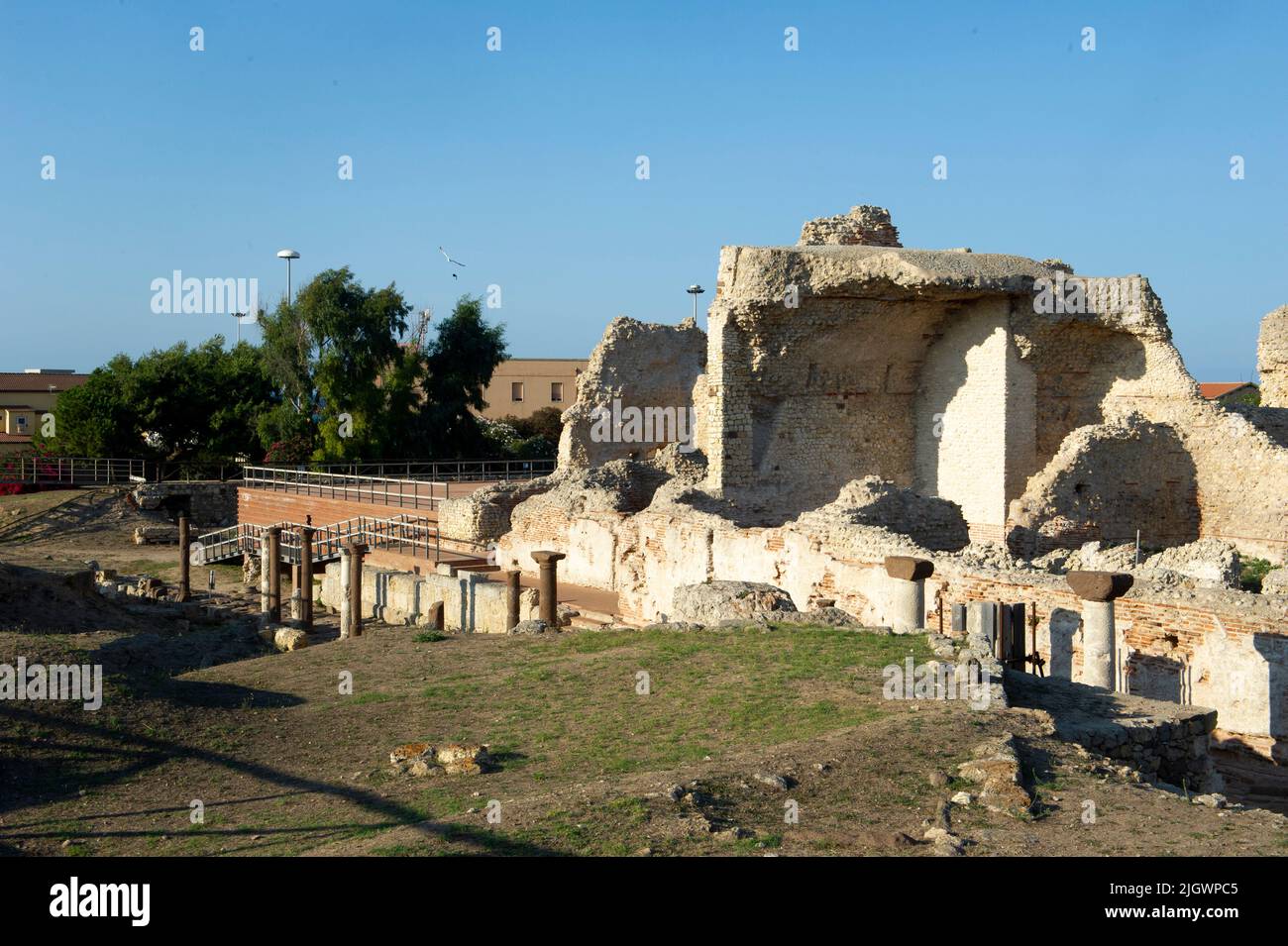 6 juin 2021 - Europe, Italie, Sardaigne, Porto Torres, Parc archéologique de Turris Libanisis et Musée archéologique national Antiquarium Turritanum Banque D'Images