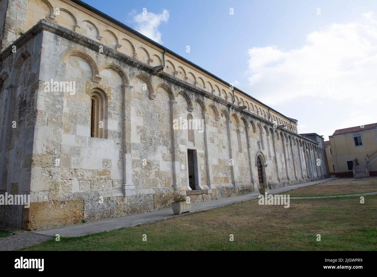 Europe, Italie, Sardaigne, Porto Torres, basilique de l'église San Gavino Banque D'Images