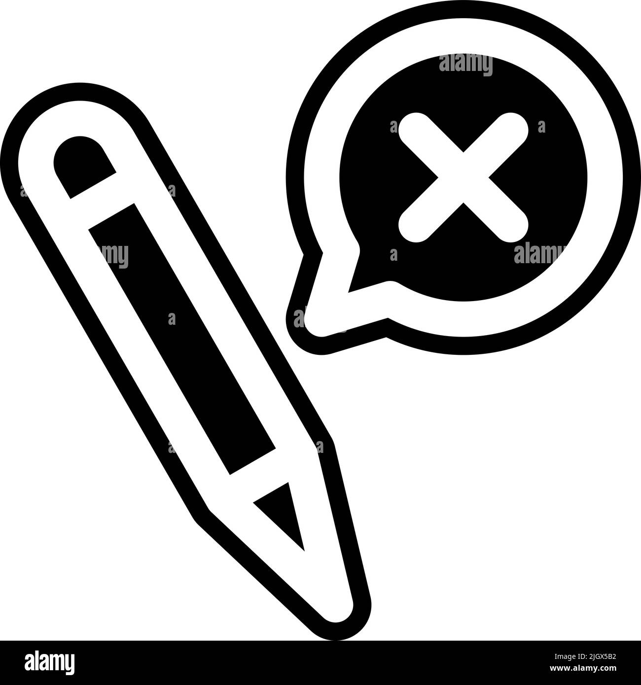 Icône de distorsion des fausses nouvelles . Illustration de Vecteur