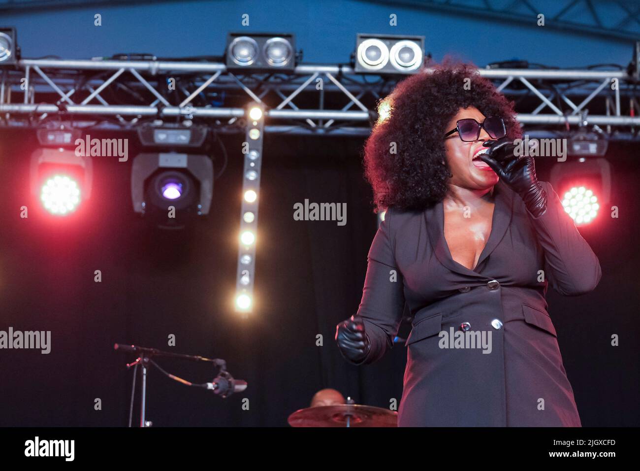 MICA Paris se déroule au Cornbury Festival, Great TEW, Oxford, Royaume-Uni. 9 juillet 2022 Banque D'Images
