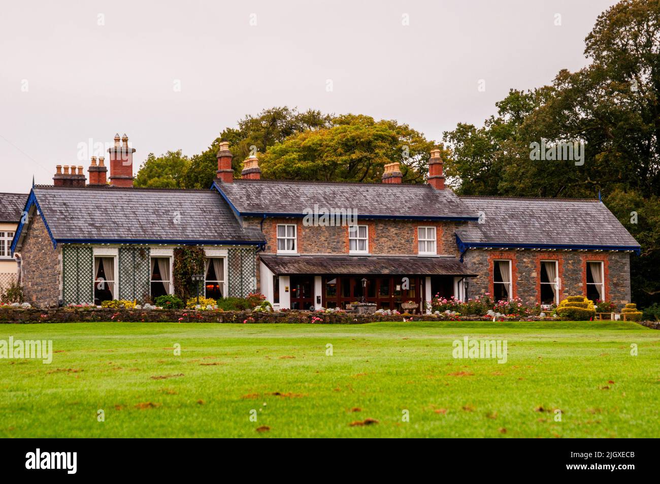 Domaine de chasse Virginia Park Lodge dans le comté de Cavan, Virginie, Irlande. Banque D'Images