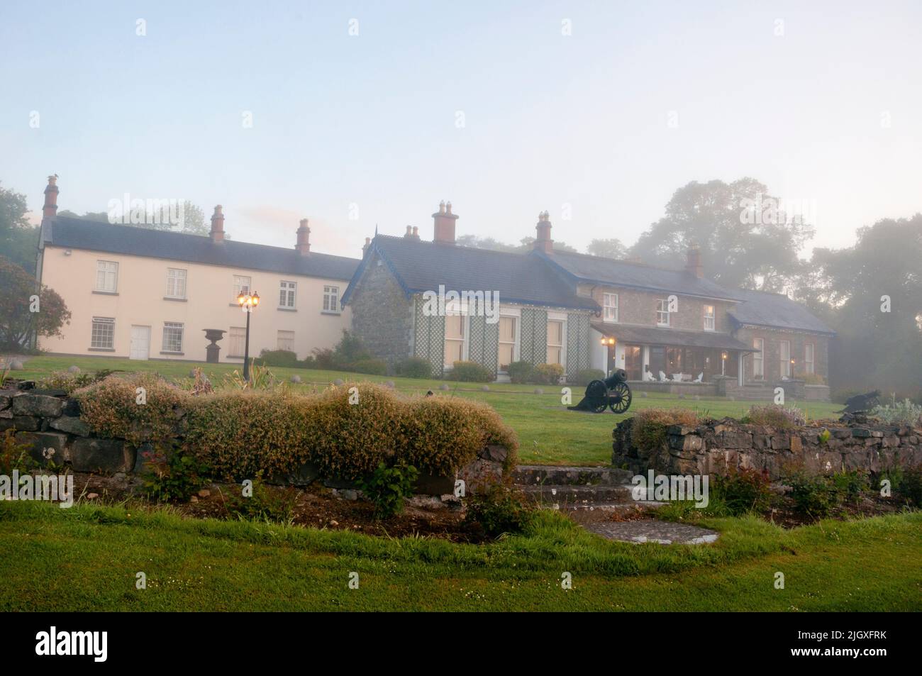 Virginia Park Lodge dans le comté de Cavan, Irlande. Banque D'Images