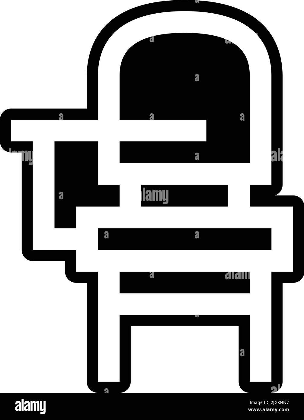 Icône bureau d'école secondaire . Illustration de Vecteur Icône bureau d'école secondaire . Illustration de Vecteur