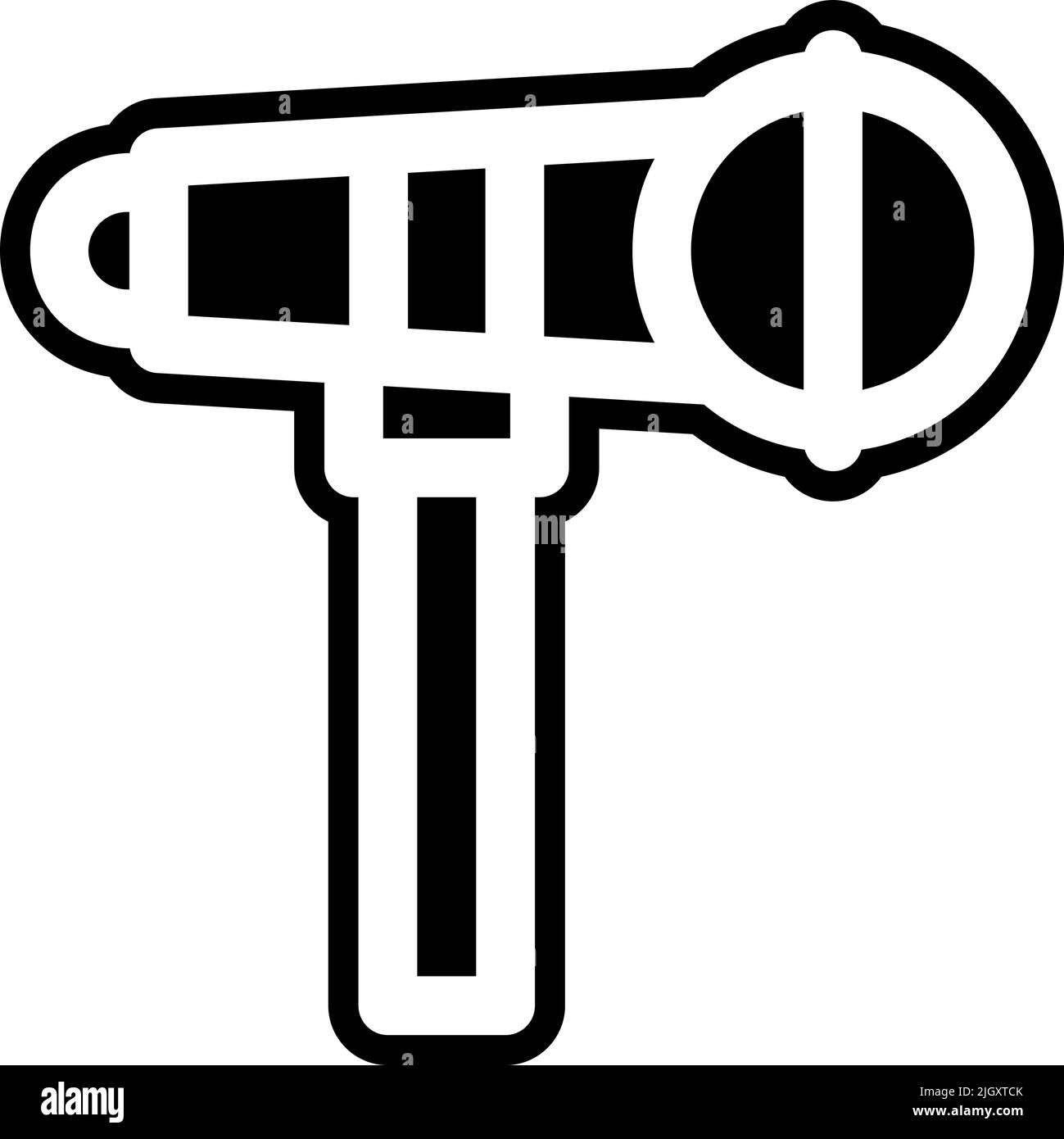 Icône du microphone de musique jazz . Illustration de Vecteur