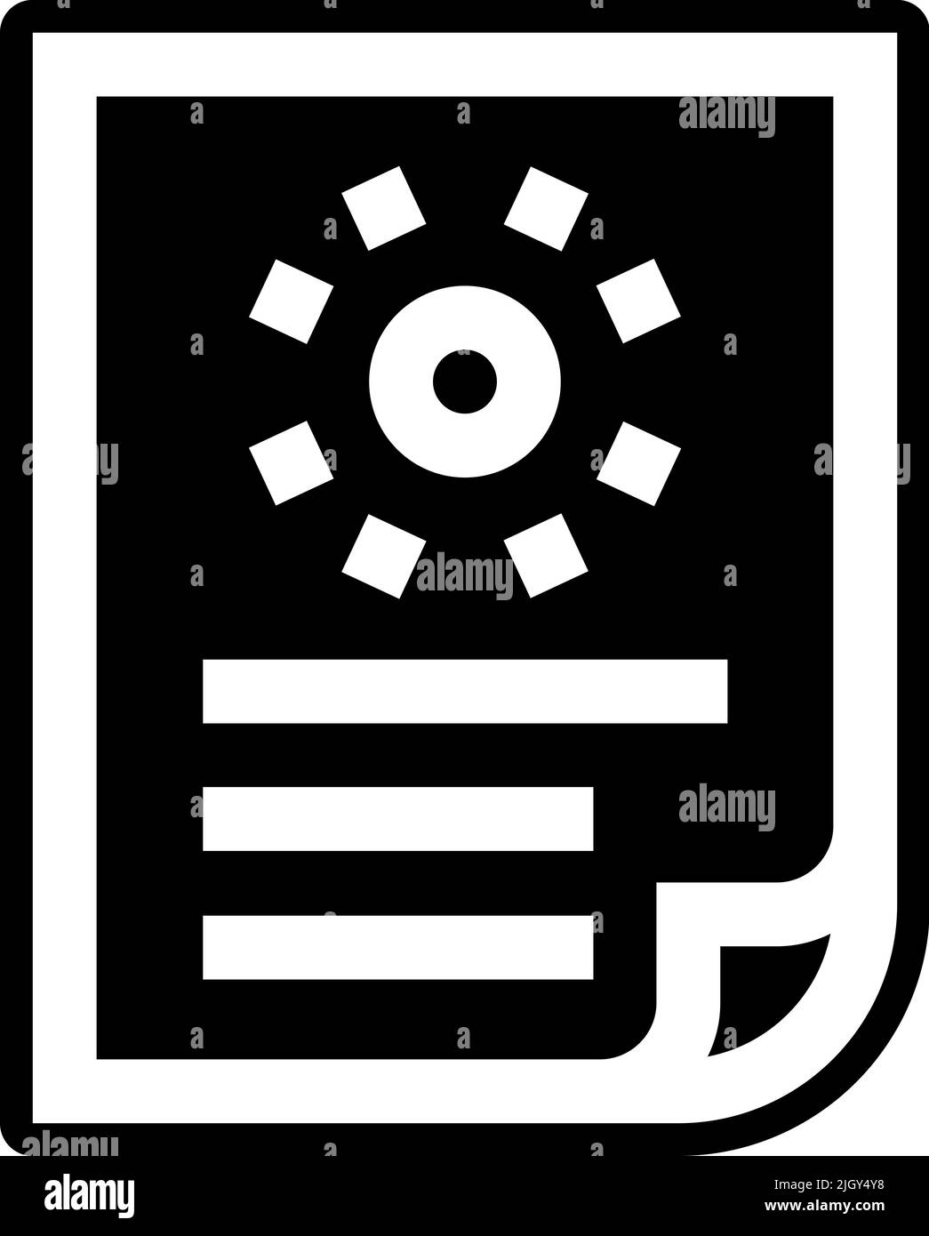 Icône de test oculaire optométriste . Illustration de Vecteur