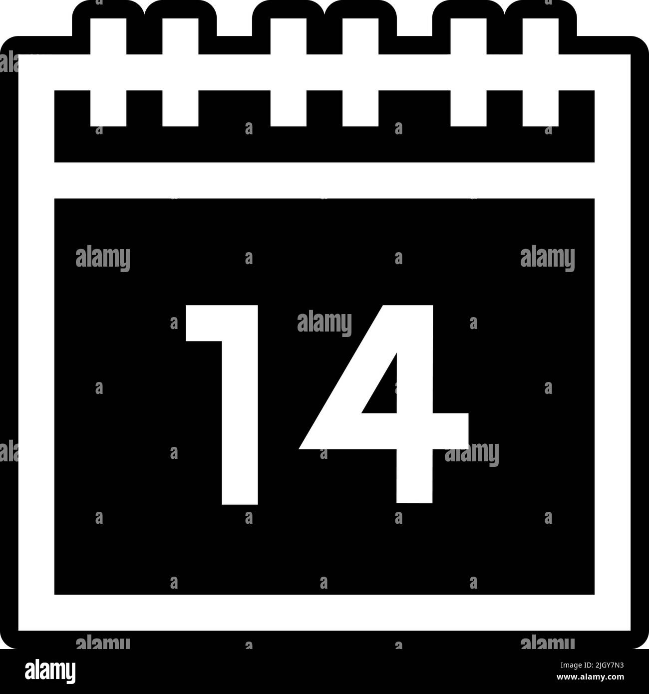 Icône du calendrier du nouvel an tamoul . Illustration de Vecteur