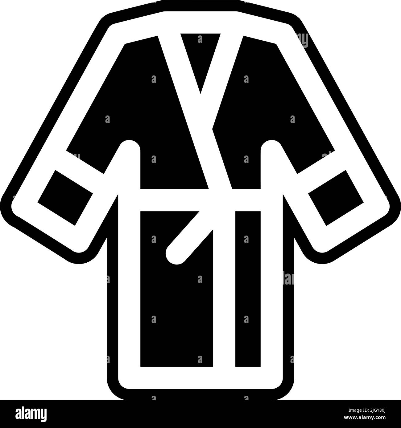 Durée de sommeil peignoir icône . Illustration de Vecteur