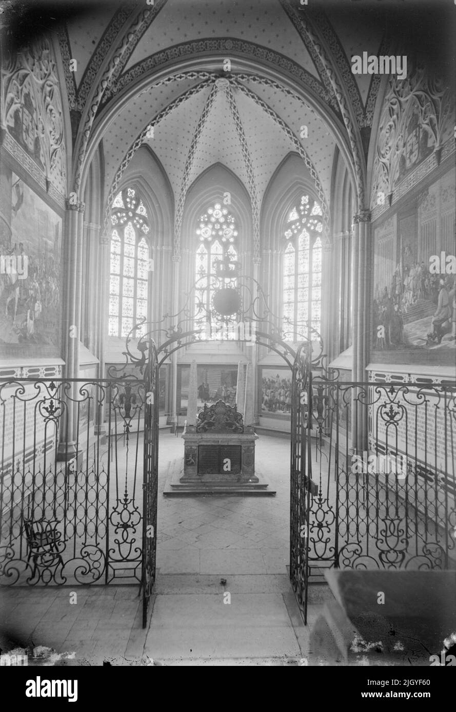 Vasakoret, Cathédrale d'Uppsala, Uppsala 1886. Vasakoret, Cathédrale d'Uppsala, Uppsala 1886 Banque D'Images