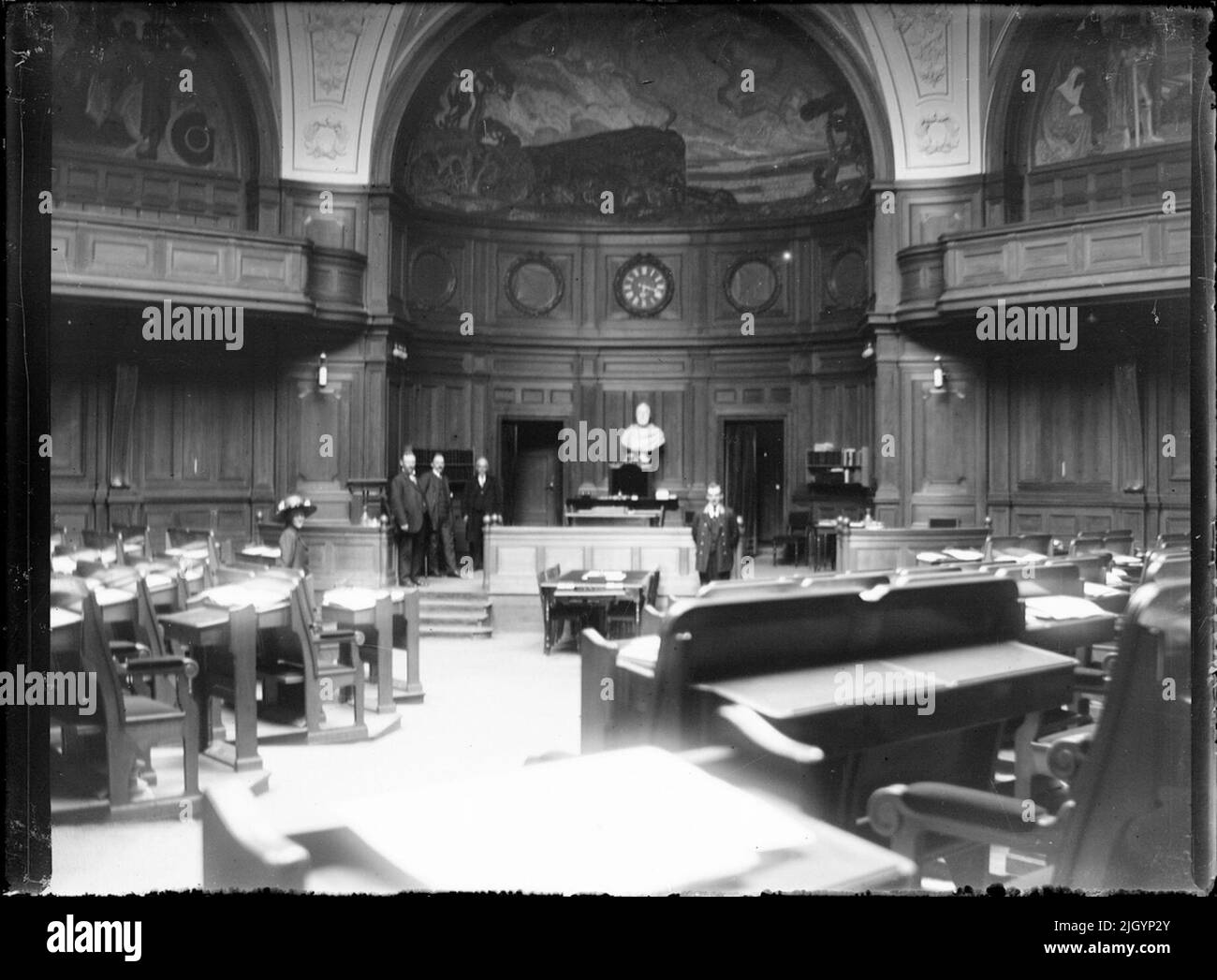 Salle du Parlement, Stockholm. Salle du Parlement, Stockholm Banque D'Images
