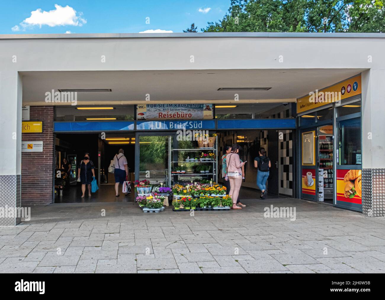Gare souterraine britz sud Banque de photographies et d’images à haute