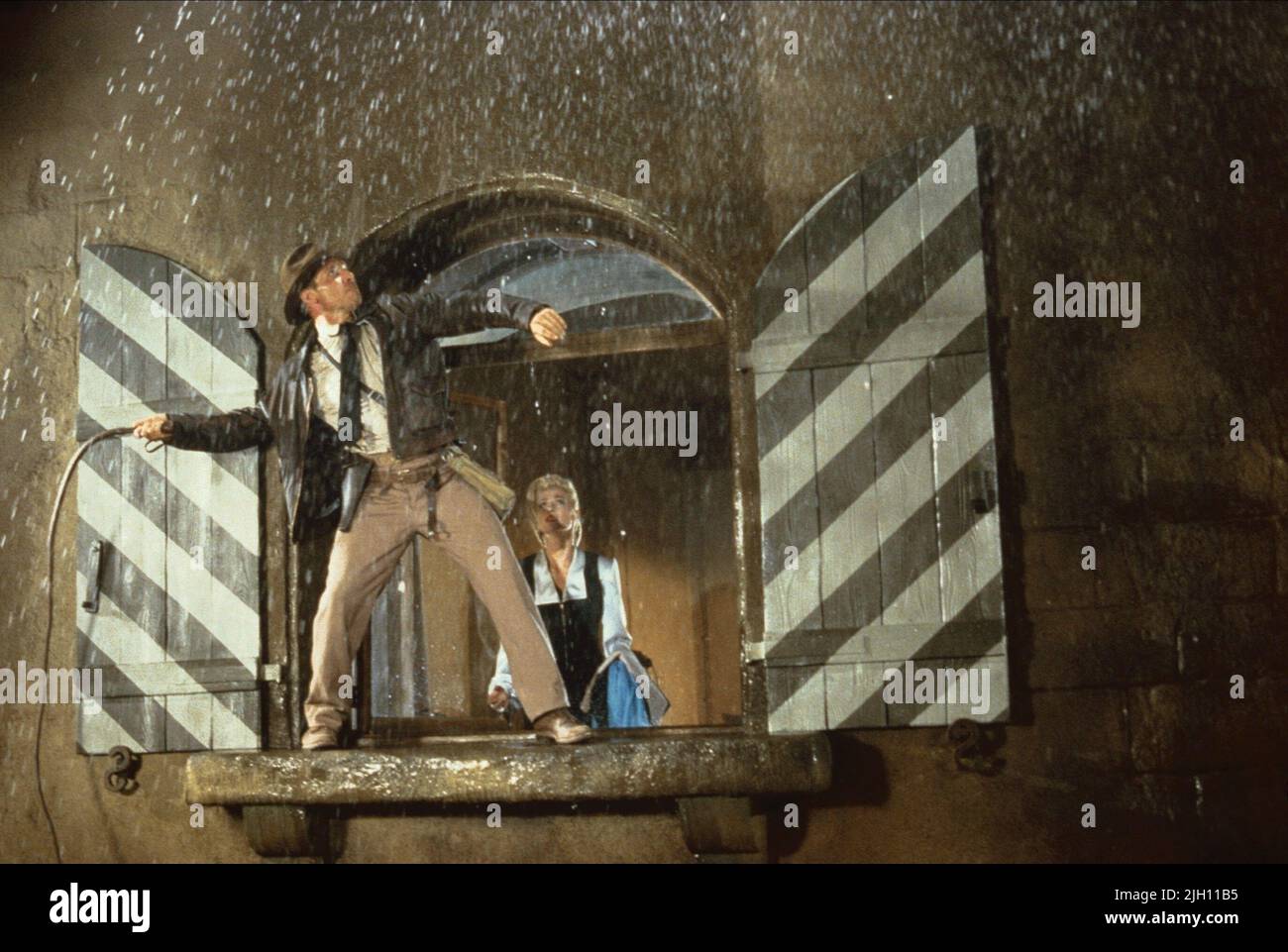 FORD,DOODY, INDIANA JONES ET LA DERNIÈRE CROISADE, 1989 Banque D'Images