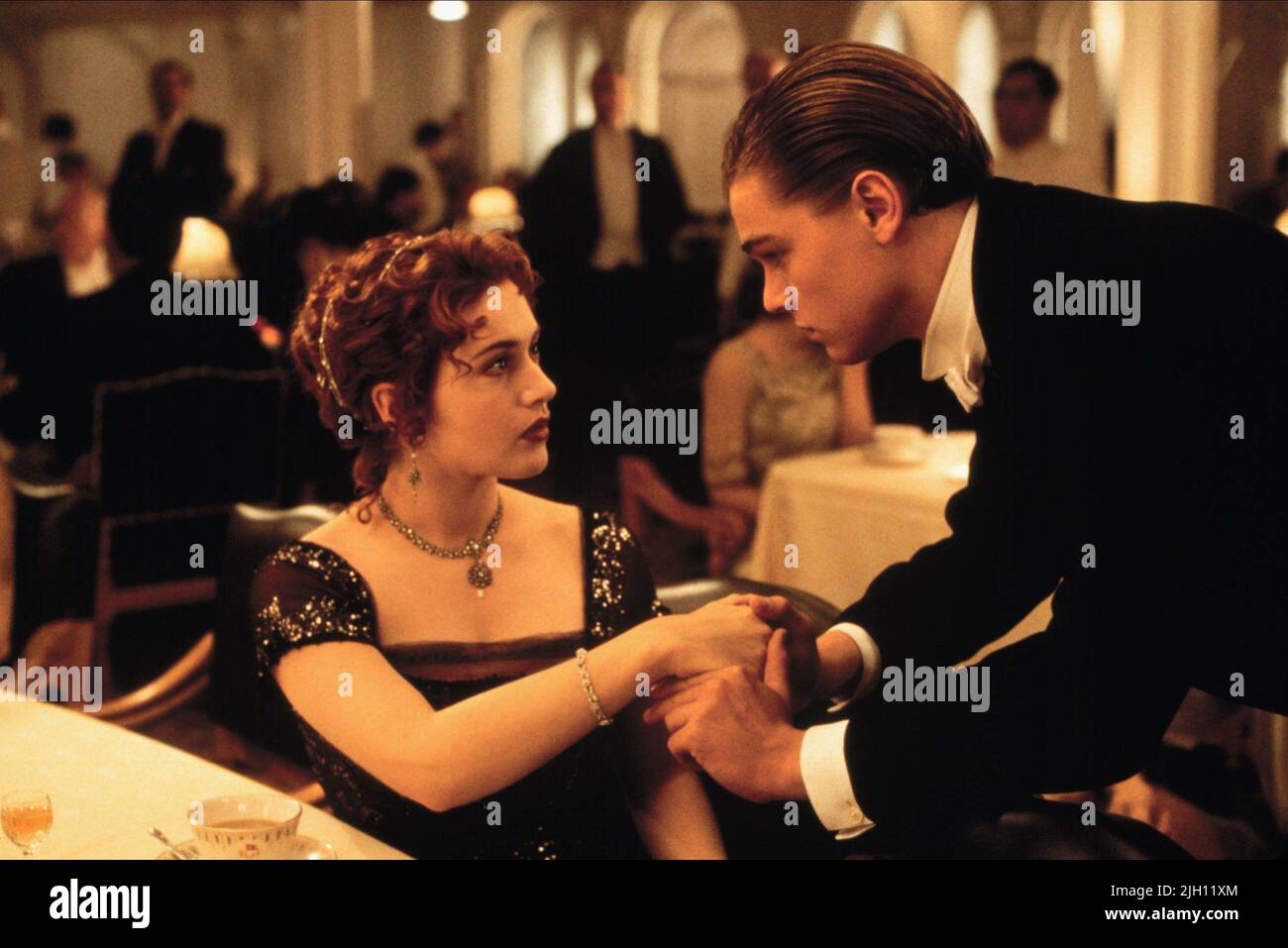 WINSLET,DICAPRIO, TITANIC, 1997 Banque D'Images