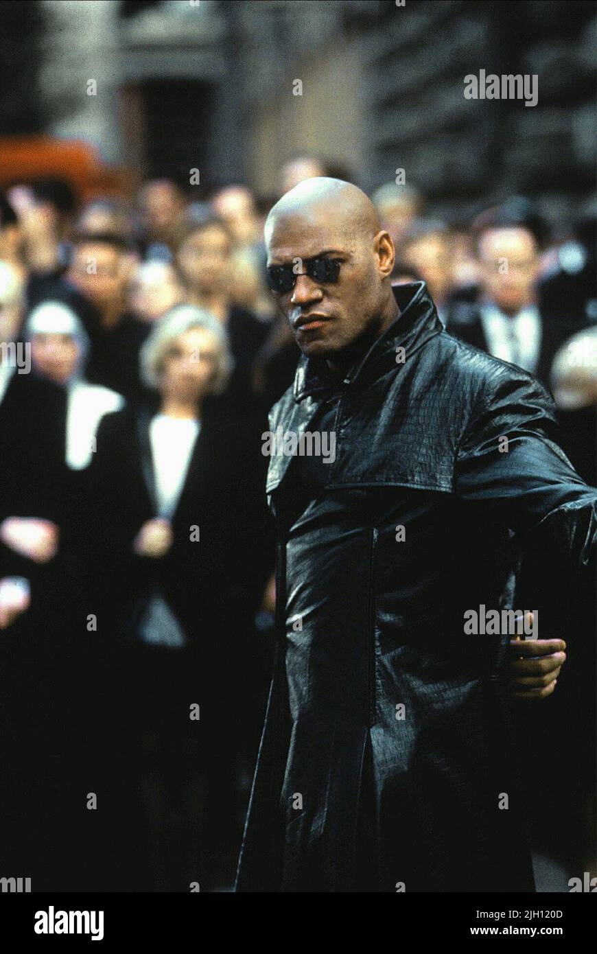 LAURENCE FISHBURNE, LA MATRICE, 1999 Banque D'Images