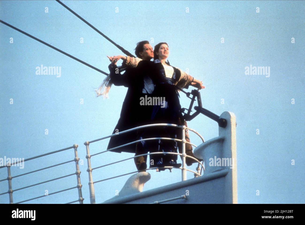 DICAPRIO, WINSLET, TITANIC, 1997 Banque D'Images