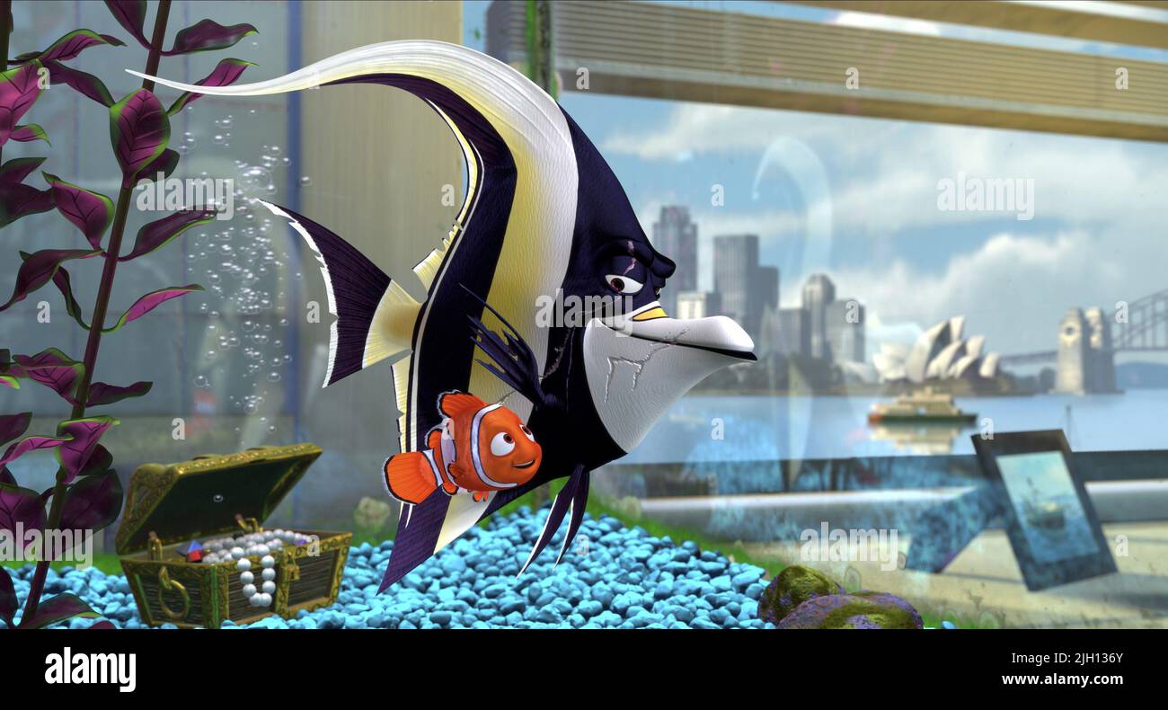 NEMO,GILL, FINDING NEMO, 2003 Banque D'Images