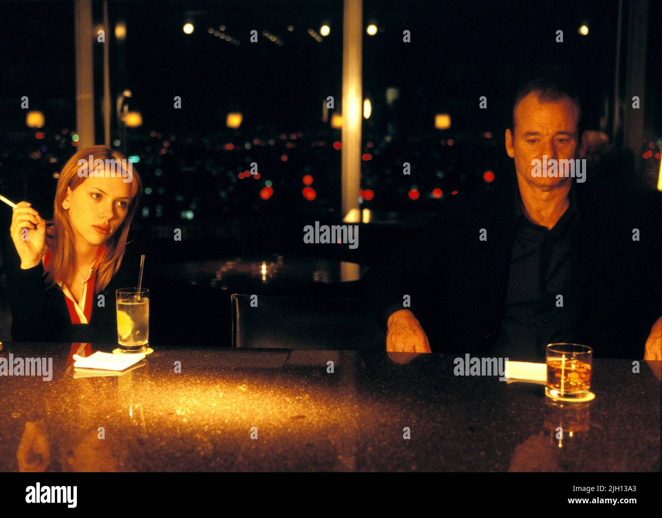 JOHANSSON, MURRAY, Lost in Translation, 2003 Banque D'Images