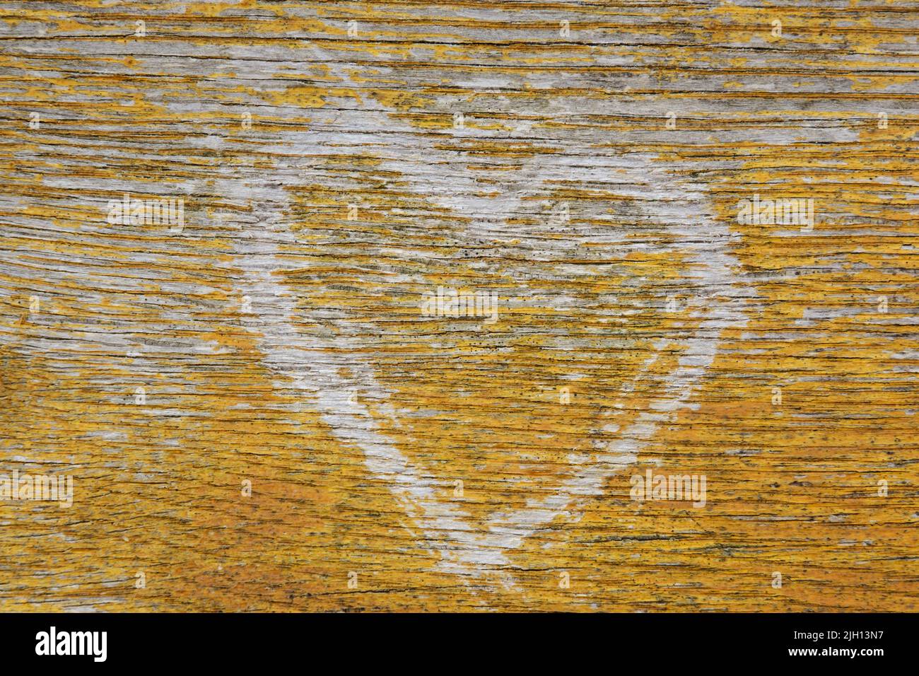 Mur en bois Banque D'Images